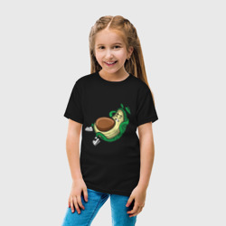 Детская футболка хлопок Авокадо и  пресс зож - фото 2