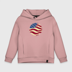 Детское худи Oversize хлопок Flag USA