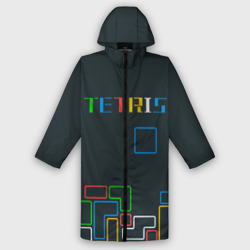 Мужской дождевик 3D Tetris neon