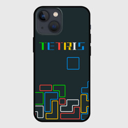 Чехол для iPhone 13 mini Tetris neon