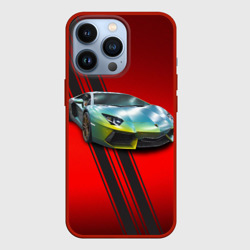Чехол для iPhone 13 Pro Итальянский суперкар Lamborghini Reventon