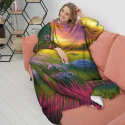 Плед с рукавами Летний закат - фото 2