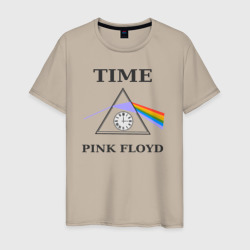 Время Пинк Флойд рок – Мужская футболка хлопок с принтом купить со скидкой в -20%