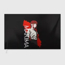 Флаг 3D Макима Chainsaw Man