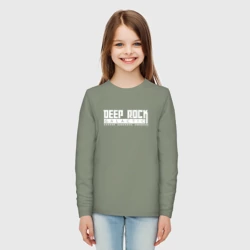 Детский лонгслив хлопок Deep Rock Galactic logotype - фото 2