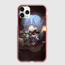 Чехол для iPhone 11 Pro Max матовый Team Deep Rock Galactic