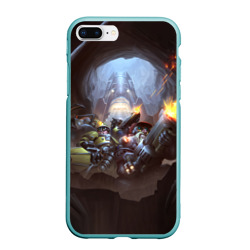 Чехол для iPhone 7Plus/8 Plus матовый Team Deep Rock Galactic