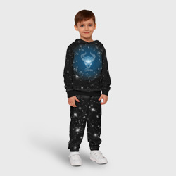 Детский костюм с толстовкой 3D Телец знак зодиака на звездном небе - фото 2