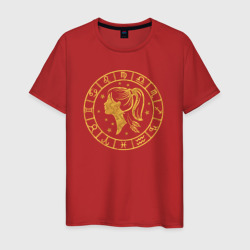Гороскоп - дева – Мужская футболка хлопок с принтом купить со скидкой в -20%