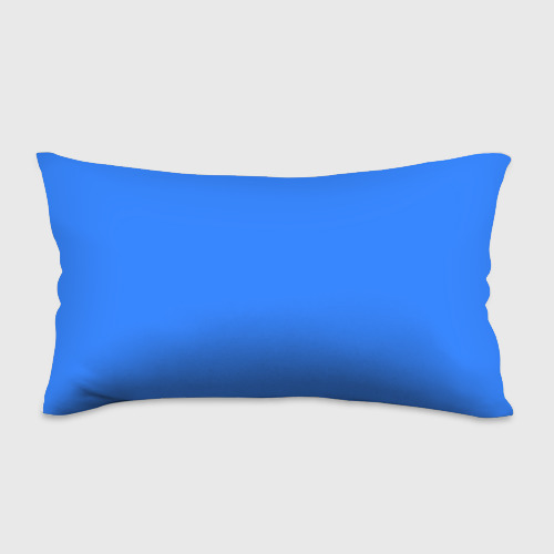 Подушка 3D антистресс Однотонный неоновый синий цвет