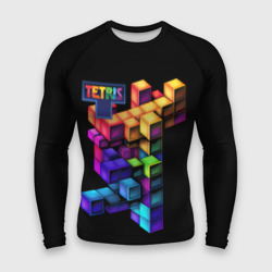 Мужской рашгард 3D Tetris game