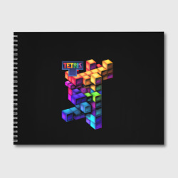 Альбом для рисования Tetris game