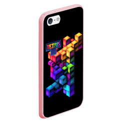 Чехол для iPhone 5/5S матовый Tetris game - фото 2