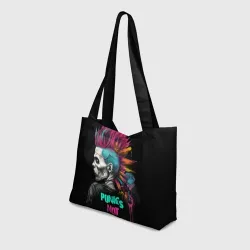 Пляжная сумка 3D Punks not  dead - фото 2