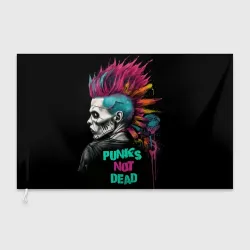 Флаг 3D Punks not  dead