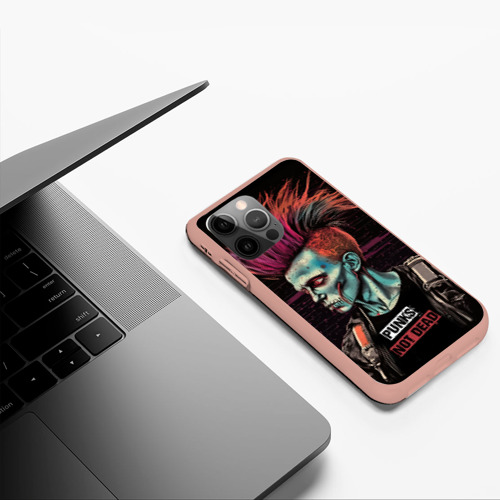 Чехол для iPhone 12 Pro Max с принтом Панк зомби, фото #5