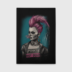 Обложка для автодокументов Punks no dead    girl