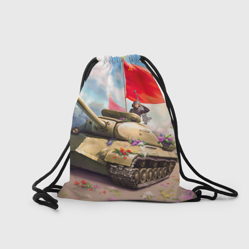Рюкзак-мешок 3D Русский танк - фото 2
