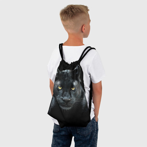Рюкзак-мешок 3D Пантера на отдыхе - фото 4