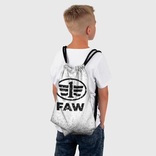 Рюкзак-мешок 3D FAW с потертостями на светлом фоне - фото 4