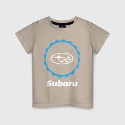 Светящаяся детская футболка Subaru в стиле Top Gear