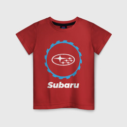 Светящаяся детская футболка Subaru в стиле Top Gear