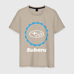 Светящаяся мужская футболка Subaru в стиле Top Gear