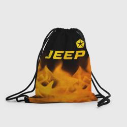 Рюкзак-мешок 3D Jeep - gold gradient: символ сверху