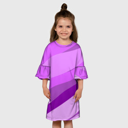 Детское платье 3D Сиреневый вечер - фото 2
