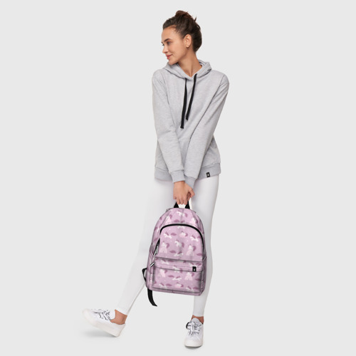 Рюкзак 3D с принтом Розовый паттерн с единорогом, фото #6