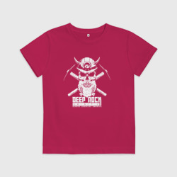 Детская футболка хлопок Deep Rock Galactic art logo