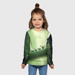 Детский лонгслив 3D Приключения Deep Rock Galactic - фото 2