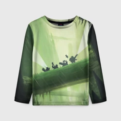 Детский лонгслив 3D Приключения Deep Rock Galactic