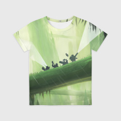 Детская футболка 3D Приключения Deep Rock Galactic