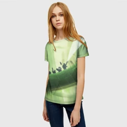 Женская футболка 3D Приключения Deep Rock Galactic - фото 2