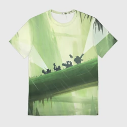 Мужская футболка 3D Приключения Deep Rock Galactic