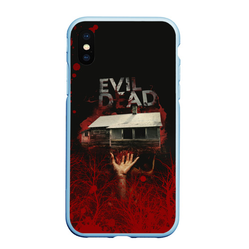 Чехол для iPhone XS Max матовый с принтом Хижина Ноуби - Зловещие мертвецы, вид спереди #2