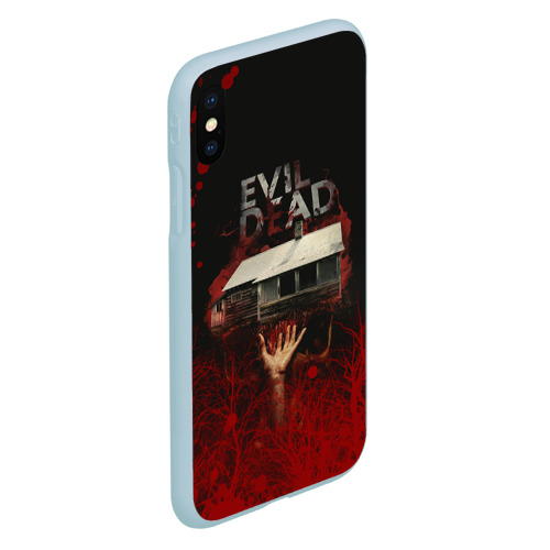 Чехол для iPhone XS Max матовый с принтом Хижина Ноуби - Зловещие мертвецы, вид сбоку #3
