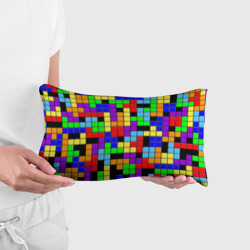 Подушка 3D антистресс Тетрис цветные блоки - фото 2