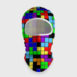 Балаклава 3D Тетрис цветные блоки