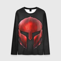 Мужской лонгслив 3D Red Gladiator
