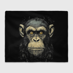 Плед 3D Портрет обезьяны: арт нейросети