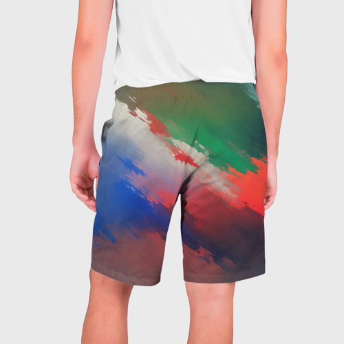Мужские шорты 3D Абстрактный туман, цвет 3D печать - фото 2