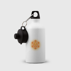 Бутылка спортивная Свадхистана чакра: Аюрведа, йога, кундалини символ - фото 2