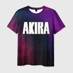 Мужская футболка 3D Akira gradient space