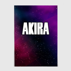 Постер Akira gradient space