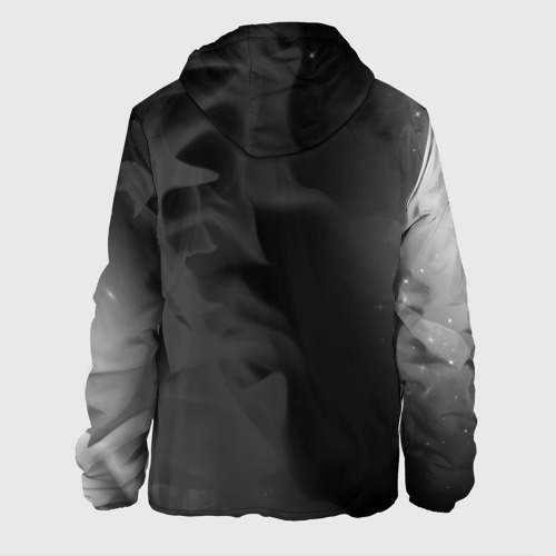 Мужская куртка 3D Tomb Raider glitch на темном фоне: по-вертикали, цвет 3D печать - фото 2