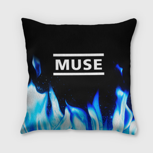 Подушка 3D Muse blue fire
