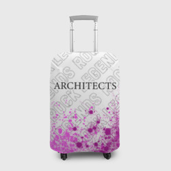 Чехол для чемодана 3D Architects rock Legends: символ сверху