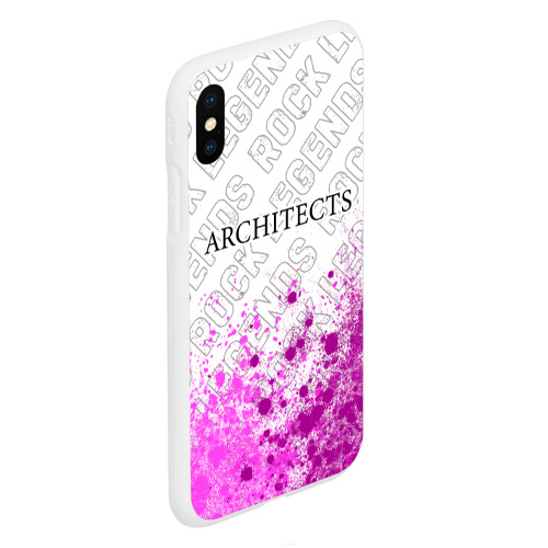 Чехол для iPhone XS Max матовый Architects rock Legends: символ сверху - фото 3